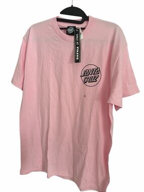 NWT Pink Santa Cruz T Shirt